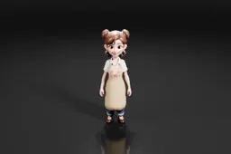 Small figurine of a girl