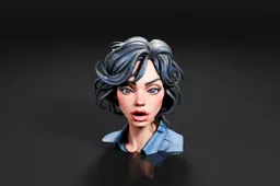 Woman's head