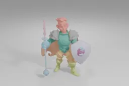Toy figure of a character