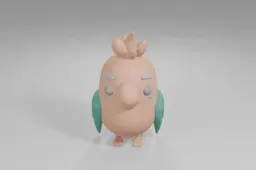 Small toy bird