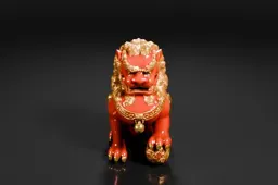 Small figurine of a lion