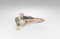 Model of a fighter jet