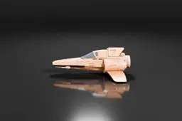 Small model of a fighter jet