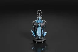 Small, ornate lantern