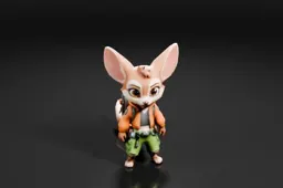 Small figurine of a fox