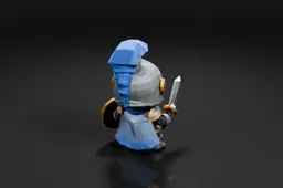 Small figurine of a knight