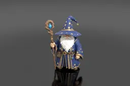 Figurine of a wizard