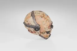 Futuristic helmet