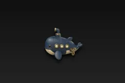 Small toy submarine