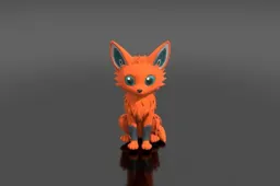 Small figurine of a fox