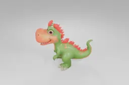 Small toy dinosaur