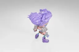 Small figurine of a character from the video game Overwatch