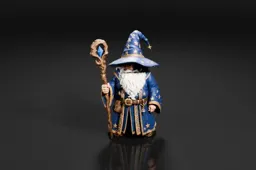 Figurine of a wizard
