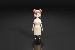 Small figurine of a girl