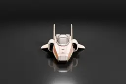 Futuristic spaceship