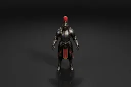 Knight in full armor