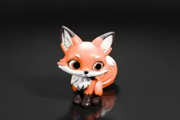 Small figurine of a fox