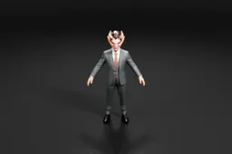 Man in a suit and tie