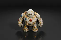 Small figurine of a monster