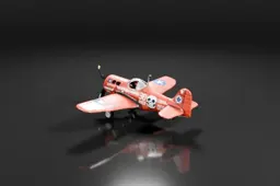 Small toy airplane