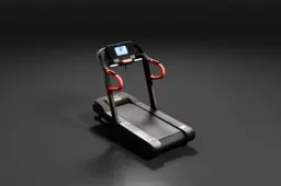 Treadmill with a large digital display