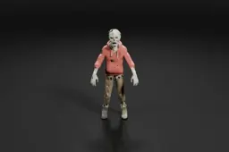 Zombie-like figure