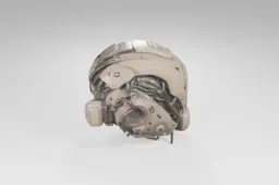 Futuristic helmet