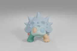 Small toy figure of a dinosaur
