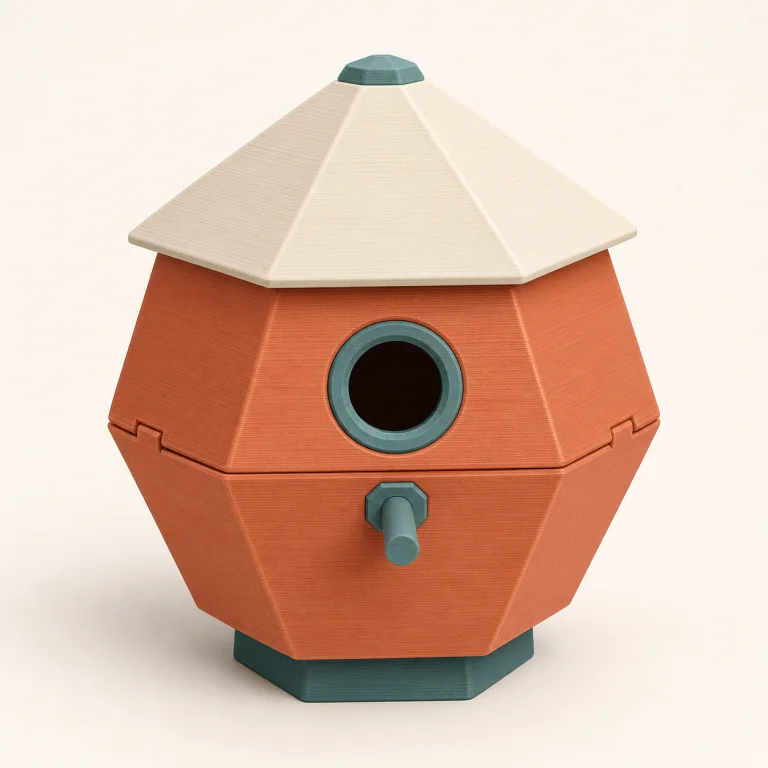 Modular Geometric Birdhouse