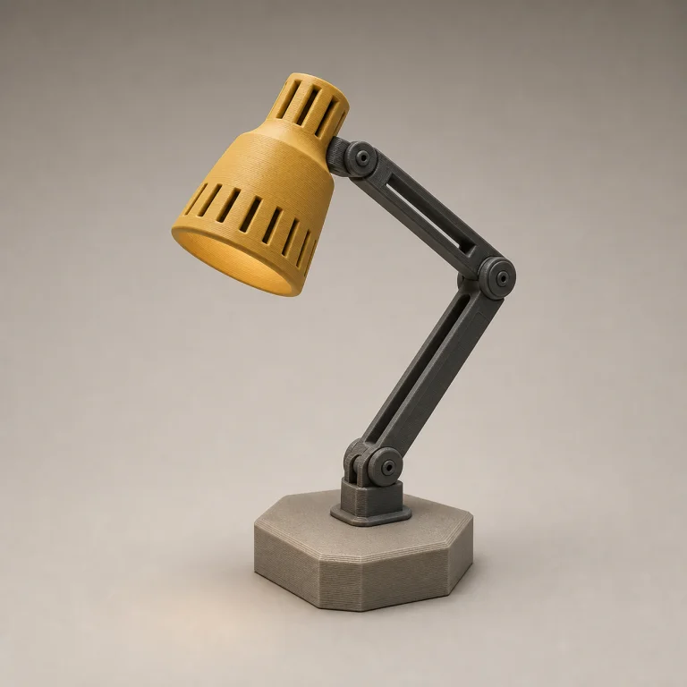 Task lamp reference object
