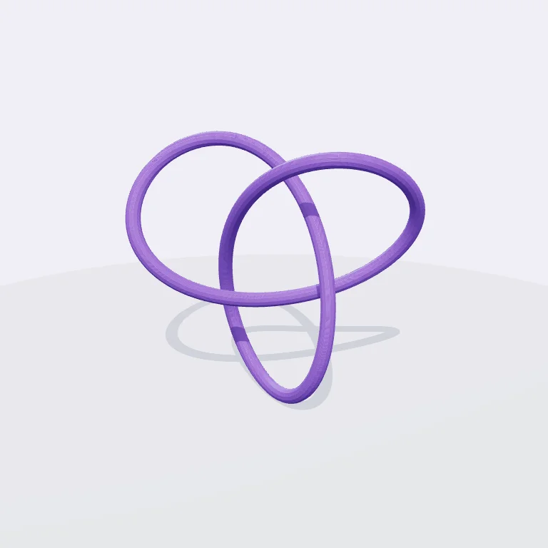 Trefoil Knot Sculpture